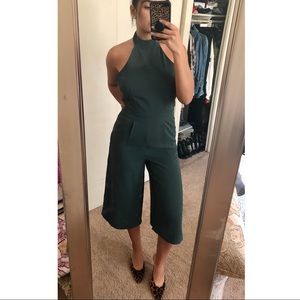 Emerald green jumpsuit
